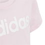 Camiseta de Manga Corta Infantil Adidas G Lin T Rosa 40