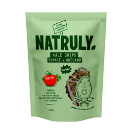 NATRULY Kale Chips Tomate y Orégano 30 g