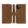 dbramante1928 Copenhagen Slim Flip-Hlle para Apple iPhone 13 mini, Hellbraun, Cuero regenerado