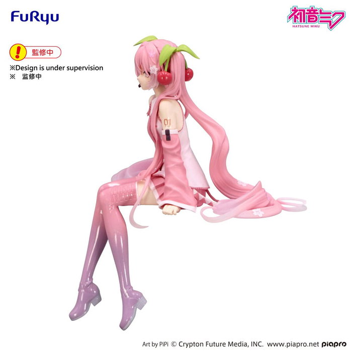 Furyu Hatsune Miku Estatua Noodle Stopper Sakura