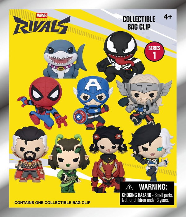 Marvel Rivals 3D Colgantes Peluche Expositor Series 16 (24) Marvel Rivals 3D Colgantes Peluche Expositor Series 16 (24)