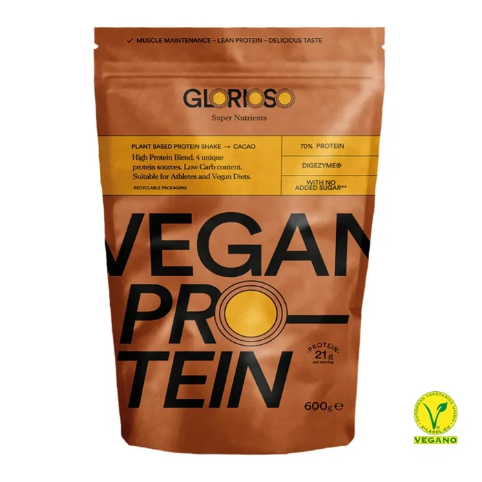 Glorioso Vegan Protein Chocolate 600G SG Vegan