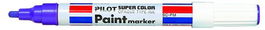 Marcador T.Opaca Perm. Pilot Paint Marker Violeta (Set de 12)