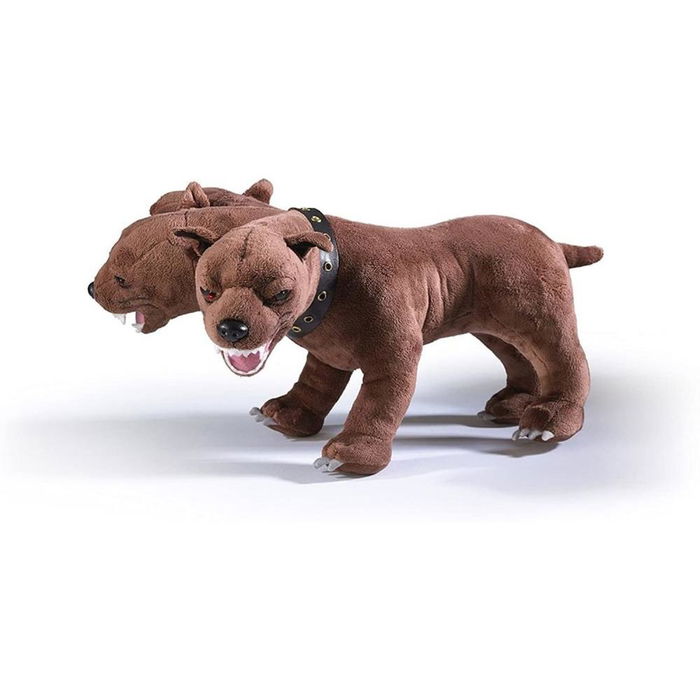 The Noble Collection Peluche Harry Potter Fluffy, Perro de Tres Cabezas, 32 x 22 cm