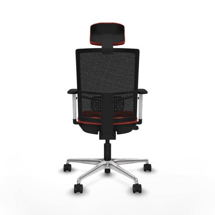 PIQUERAS Y CRESPO Silla de oficina Yunquera Naranja oscuro y Negro PIQUERAS Y CRESPO Silla de oficina Yunquera Naranja oscuro y Negro