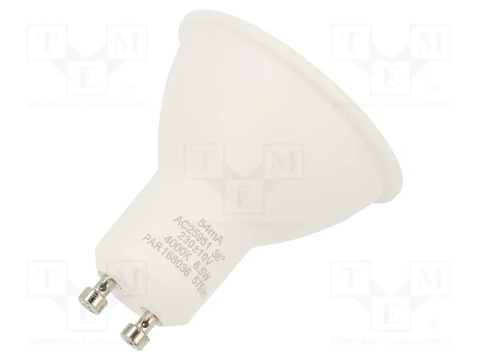 ams OSRAM Lámpara LED GU10 Blanco Neutral 4000K ams OSRAM Lámpara LED GU10 Blanco Neutral 4000K