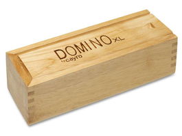 Cayro Domino XXL, Juego de Mesa de Plástico para 2 Jugadores, Recomendado para Niños a Partir de 5 Años hasta Adultos