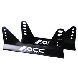 Occ Motorsport OCCBAS0010 Base Lateral para Asiento Deportivo, Acero, Aprobación FIA, Incluye 2 Unidades