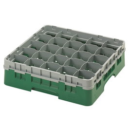 CAMBRO Cesta de lavado 25 compartimentos Verde Sherwood