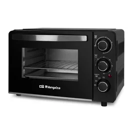 Orbegozo HCC 5015 Horno Eléctrico de Sobremesa 15 Litros 1300W, 230°C, Temporizador 60 Min, Incluye Bandeja y Parrilla