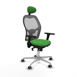 PIQUERAS Y CRESPO Silla de oficina Jorquera Verde y Gris