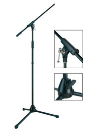 Boston Soporte Micrófono Serie Stage Pro con Brazo Max 165 cm