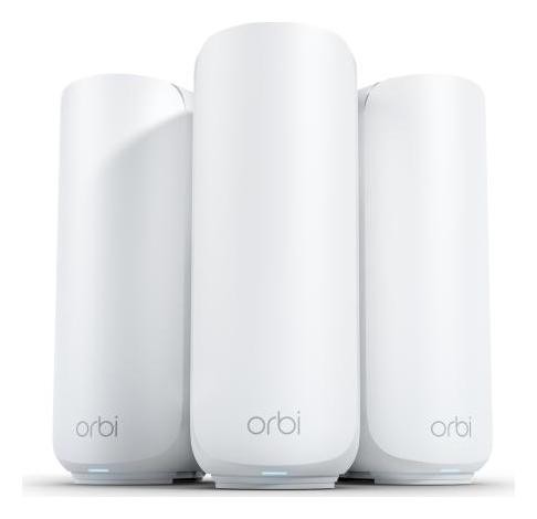 Netgear Orbi RBE373-100EUS WiFi 7 Mesh Serie 370 - Sistema de router mesh de triple banda, pack de 3 unidades Netgear Orbi RBE373-100EUS WiFi 7 Mesh Serie 370 - Sistema de router mesh de triple banda, pack de 3 unidades