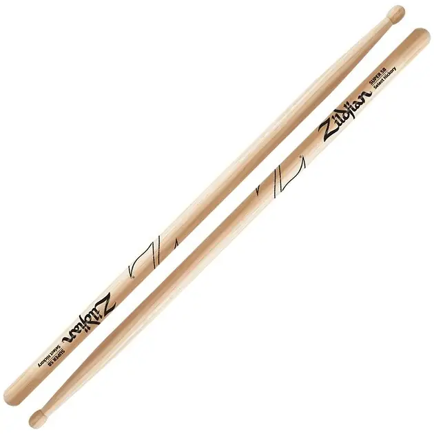 Zildjian Baquetas Super 5B Hickory Natural