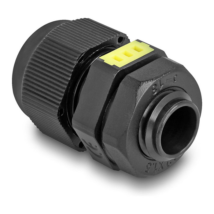 DeLOCK 60614 Prensacables M12 con ventilación IP68 negro (2 piezas) DeLOCK 60614 Prensacables M12 con ventilación IP68 negro (2 piezas)