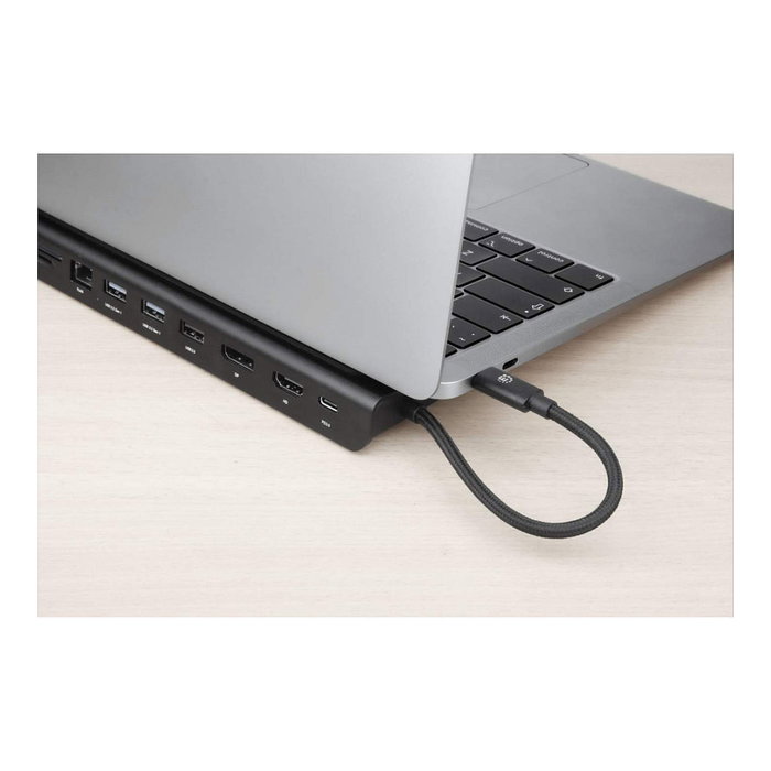 MANHATTAN Docking Station USB-C 11-en-1 MST para Tres Monitores con Power Delivery de 100W