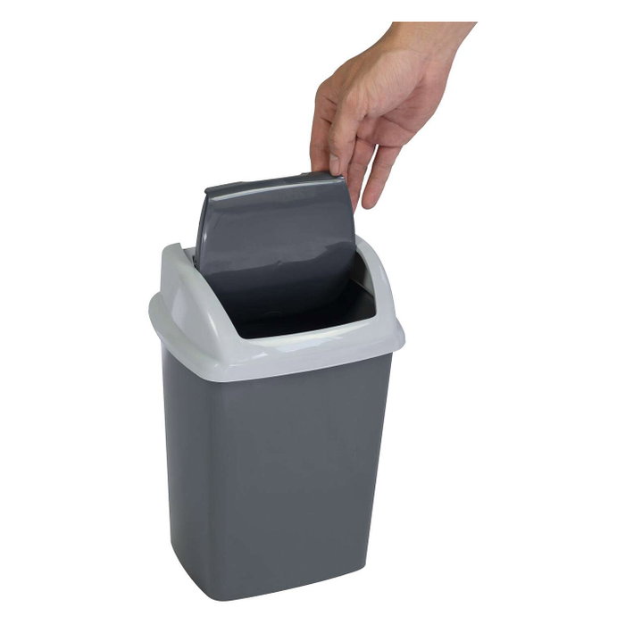 MAUL Papelera MAULswing de 5L con Tapa Basculante