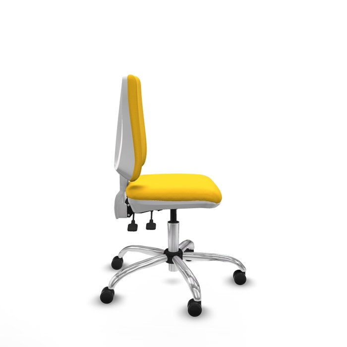 PIQUERAS Y CRESPO Silla de oficina Elche con mecanismo Asincro en Amarillo PIQUERAS Y CRESPO Silla de oficina Elche con mecanismo Asincro en Amarillo