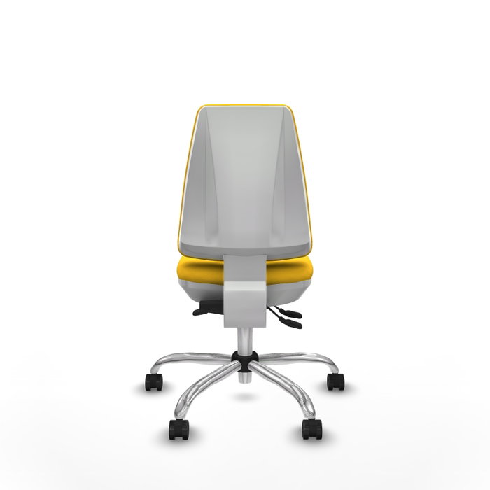 PIQUERAS Y CRESPO Silla de oficina Elche con mecanismo Asincro en Amarillo PIQUERAS Y CRESPO Silla de oficina Elche con mecanismo Asincro en Amarillo