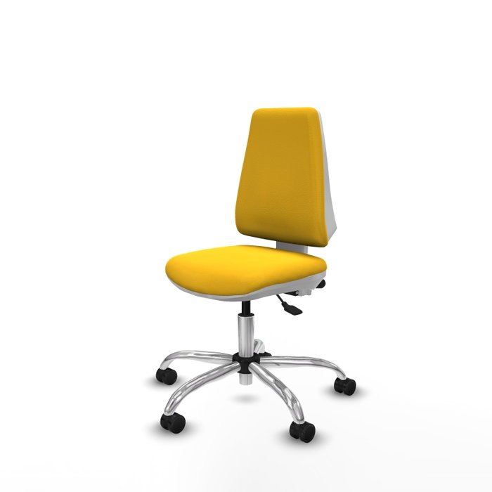 PIQUERAS Y CRESPO Silla de oficina Elche con mecanismo Asincro en Amarillo PIQUERAS Y CRESPO Silla de oficina Elche con mecanismo Asincro en Amarillo