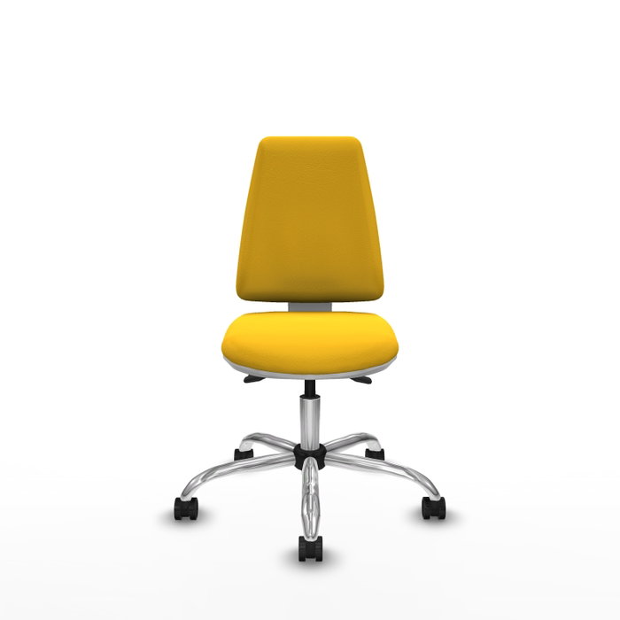 PIQUERAS Y CRESPO Silla de oficina Elche con mecanismo Asincro en Amarillo PIQUERAS Y CRESPO Silla de oficina Elche con mecanismo Asincro en Amarillo