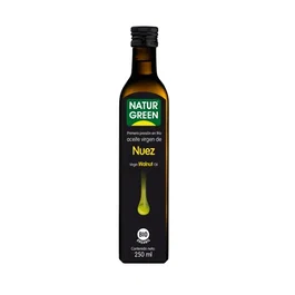 NATURGREEN Aceite de Nuez BIO 250ml Primera Presión en Frío