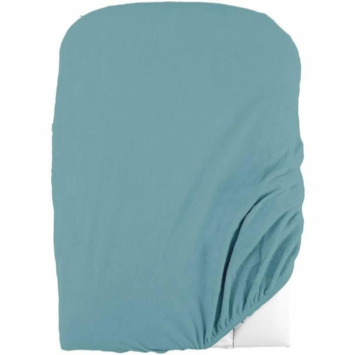 Domiva Juego de 2 fundas para cambiador - 50 x 75 cm - Blanco/Nilo