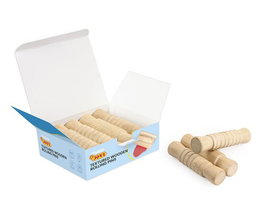 JOVI Schoolpack 9 rodillos de madera con diferentes texturas