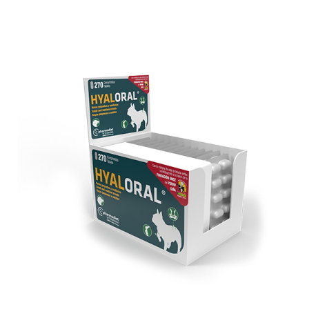 Pharmadiet Hyaloral Razas Pequeñas y Medianas 270 Comprimidos