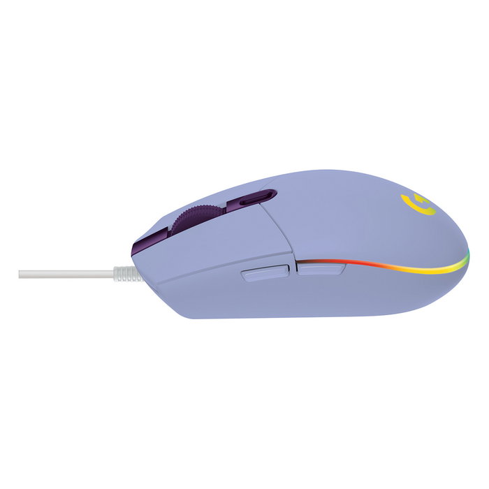 Logitech G203 LIGHTSYNC Ratón Gaming USB Lila