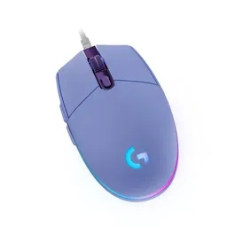 Logitech G G203 Ratón Gaming con Cable LIGHTSYNC RGB Color Lila