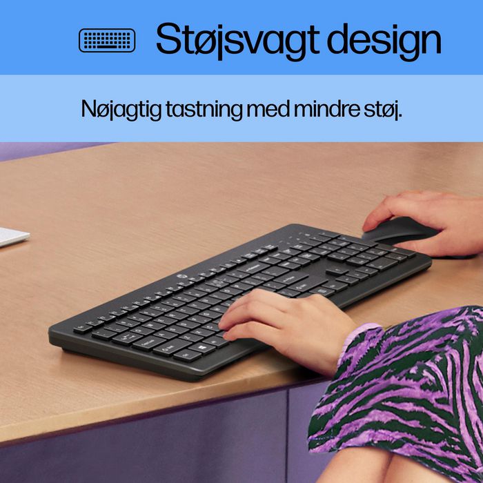 HP 230 Teclado Inalámbrico Negro ESP - Construido para la comodidad, hecho para el silencio, conexión inalámbrica de 2.4GHz HP 230 Teclado Inalámbrico Negro ESP - Construido para la comodidad, hecho para el silencio, conexión inalámbrica de 2.4GHz