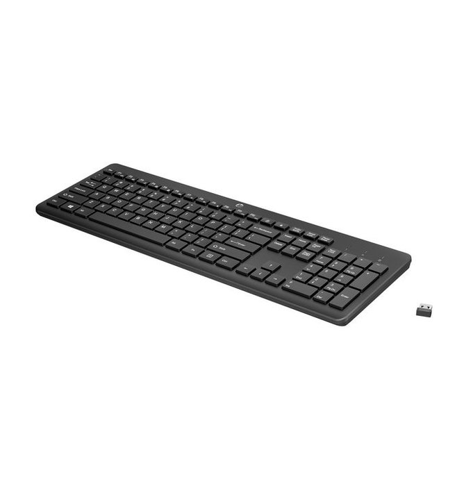 HP 230 Teclado Inalámbrico Negro ESP - Construido para la comodidad, hecho para el silencio, conexión inalámbrica de 2.4GHz HP 230 Teclado Inalámbrico Negro ESP - Construido para la comodidad, hecho para el silencio, conexión inalámbrica de 2.4GHz