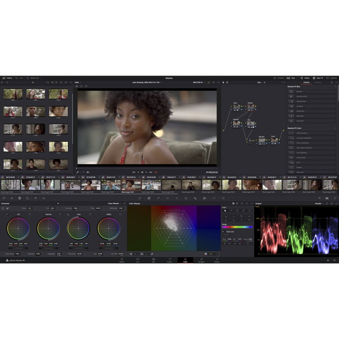Blackmagic DaVinci Resolve Editor Keyboard con licencia