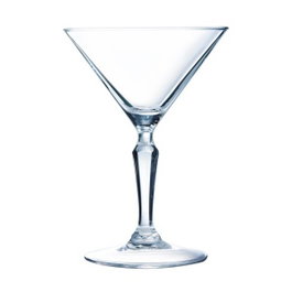 Monti Copa de Cocktail, 21 cl, 15.6 cm de Altura, Vidrio, Borde Grueso, Diámetro 11.6 cm (Set de 6)