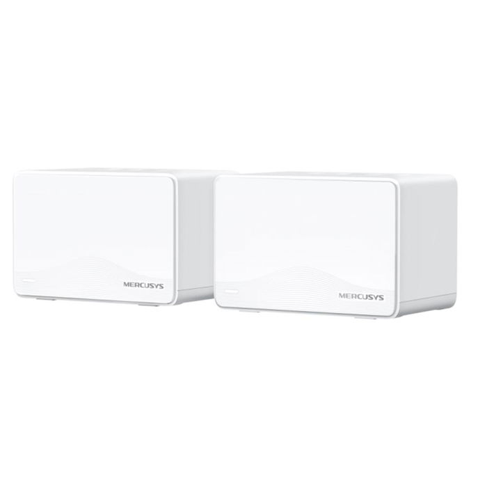 Mercusys Halo H27BE - Pack de 2 Puntos de Acceso Mesh Wi-Fi 7 BE3600, hasta 3.6 Gbps, Cobertura hasta 460 m², Con 3 Puertos Gigabit por Unidad, Router o AP