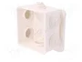ELEKTRO-PLAST NASIELSK FAST-BOX Caja de conexiones blanca IP55