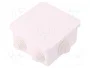 ELEKTRO-PLAST NASIELSK FAST-BOX Caja de conexiones blanca IP55