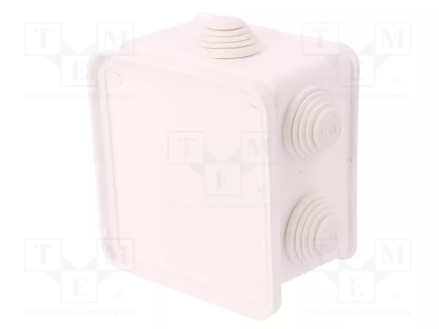 ELEKTRO-PLAST NASIELSK FAST-BOX Caja de conexiones blanca IP55