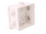 ELEKTRO-PLAST NASIELSK FAST-BOX Caja de conexiones blanca IP55