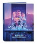 Safta Carpeta Folio 4 Anillas Mixtas K-Pop Demon Hunters Stationery 26,5x33x4cm