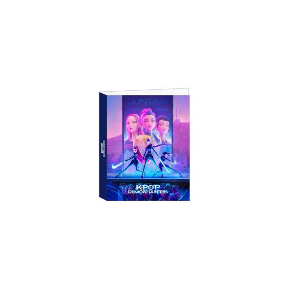 Safta Carpeta Folio 4 Anillas Mixtas K-Pop Demon Hunters Stationery 26,5x33x4cm