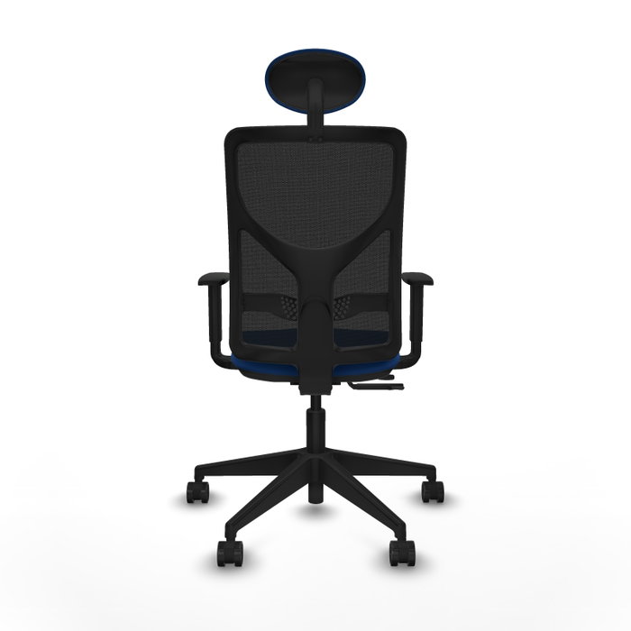 PIQUERAS Y CRESPO Silla de oficina Motilla con mecanismo Sincro/Traslack Azul y Negro PIQUERAS Y CRESPO Silla de oficina Motilla con mecanismo Sincro/Traslack Azul y Negro