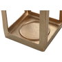 DKD Home Decor Farola de Aluminio y Cristal Dorado 20x20x74