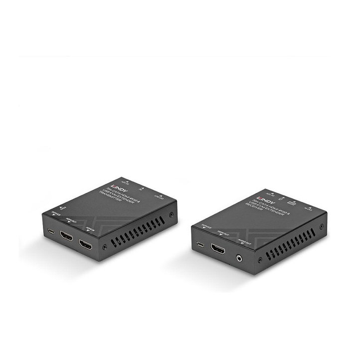 Lindy 39383 Extensor KVM HDMI 4K60 USB y Audio de 70 m