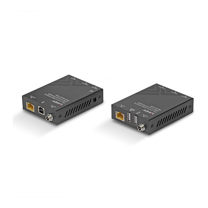 Lindy 39383 Extensor KVM HDMI 4K60 USB y Audio de 70 m