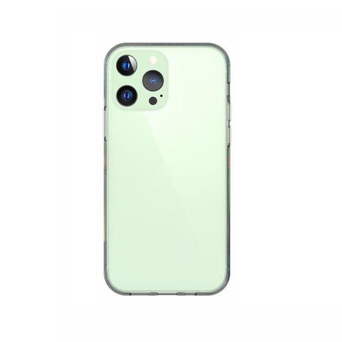 eSTUFF Funda de TPU transparente flexible para iPhone 13 Pro, compatible con carga inalámbrica QI, protección total de 4 lados - LONDON, pack de 1 unidad