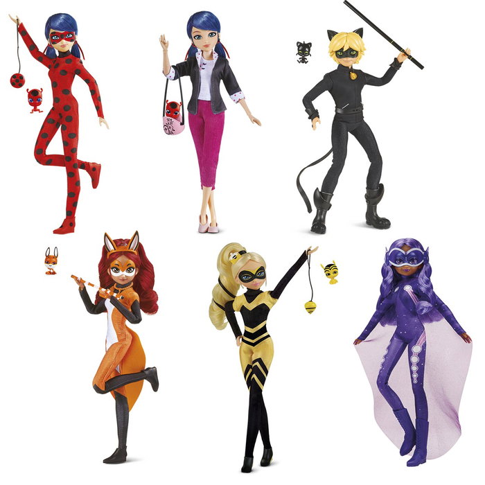 Jazwares Figuras Surtidas Miraculous Ladybug Heroez 50000 26 cm Articuladas