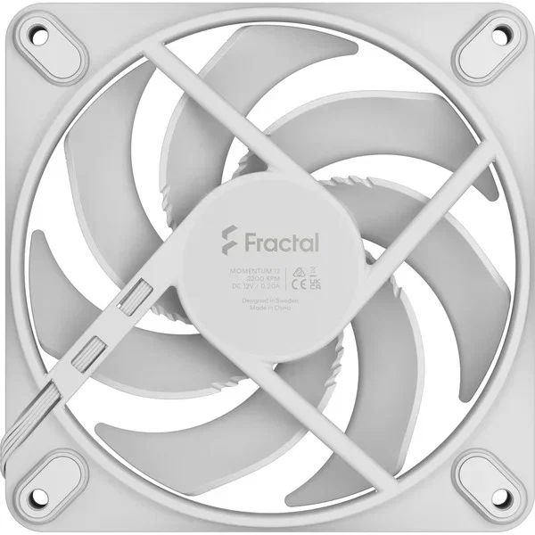 Fractal Design FD-F-MO1-1202 Ventilador PC 120mm Blanco