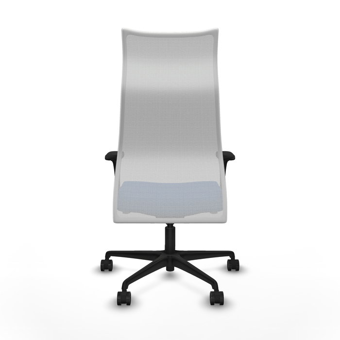 Sillón Albacete con mecanismo Sincro tapizada con Similpiel color Azul y malla color Blanco. Equipado con Base nailon negra, Brazos 1D y Ruedas 65mm nailon Sillón Albacete con mecanismo Sincro tapizada con Similpiel color Azul y malla color Blanco. Equipado con Base nailon negra, Brazos 1D y Ruedas 65mm nailon